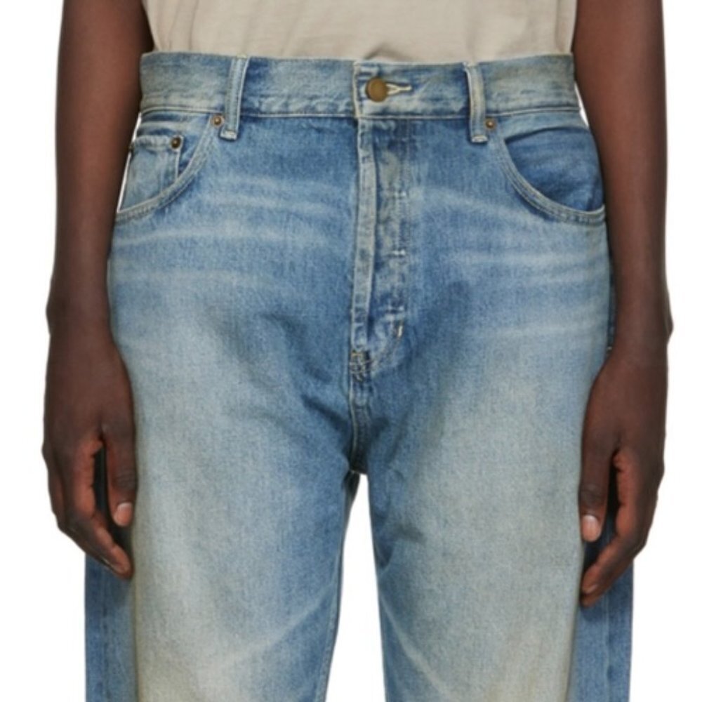 Essentials Fear of God Blue Faded Jeans size‎ 28